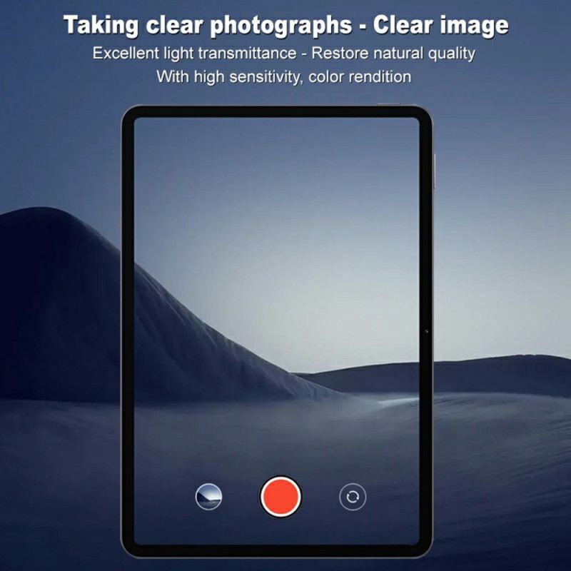 Linsskydd I Härdat Glas För Xiaomi Pad 7 / Pad 7 Pro Kamera (svart Version)