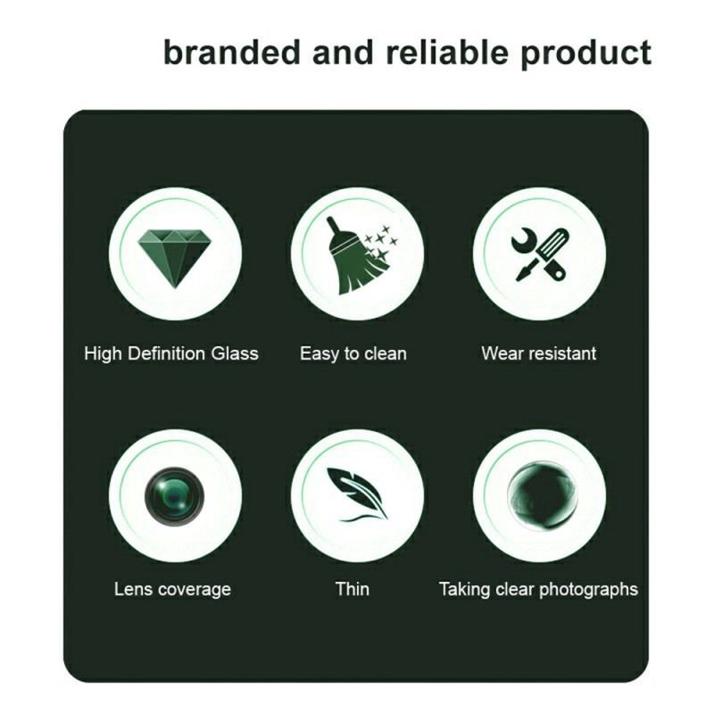 Linsskydd I Härdat Glas För Xiaomi Pad 7 / Pad 7 Pro Kamera (svart Version)