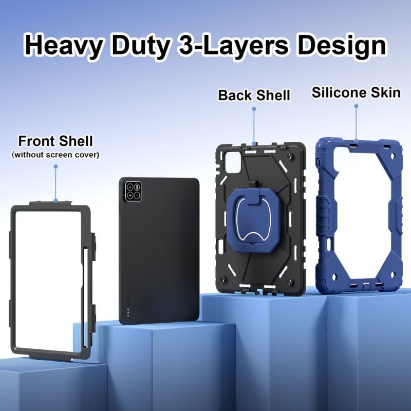 Skal För Xiaomi Pad 7 / 7 Pro Förstärkt Skydd Med Ringhållare