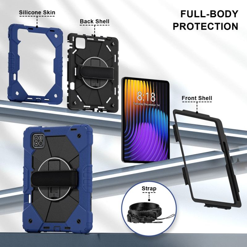 Skal Xiaomi Pad 7 / 7 Pro Telefonfodral Fullt Skydd Med Axelrem