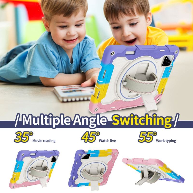 Skal Xiaomi Pad 7 / 7 Pro Telefonfodral Ultratåligt Med Rem Och Stativ