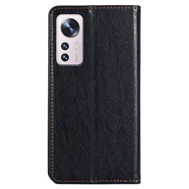 Läderfodral För Xiaomi 12 Pro Folio-fodral Rent Konstläder