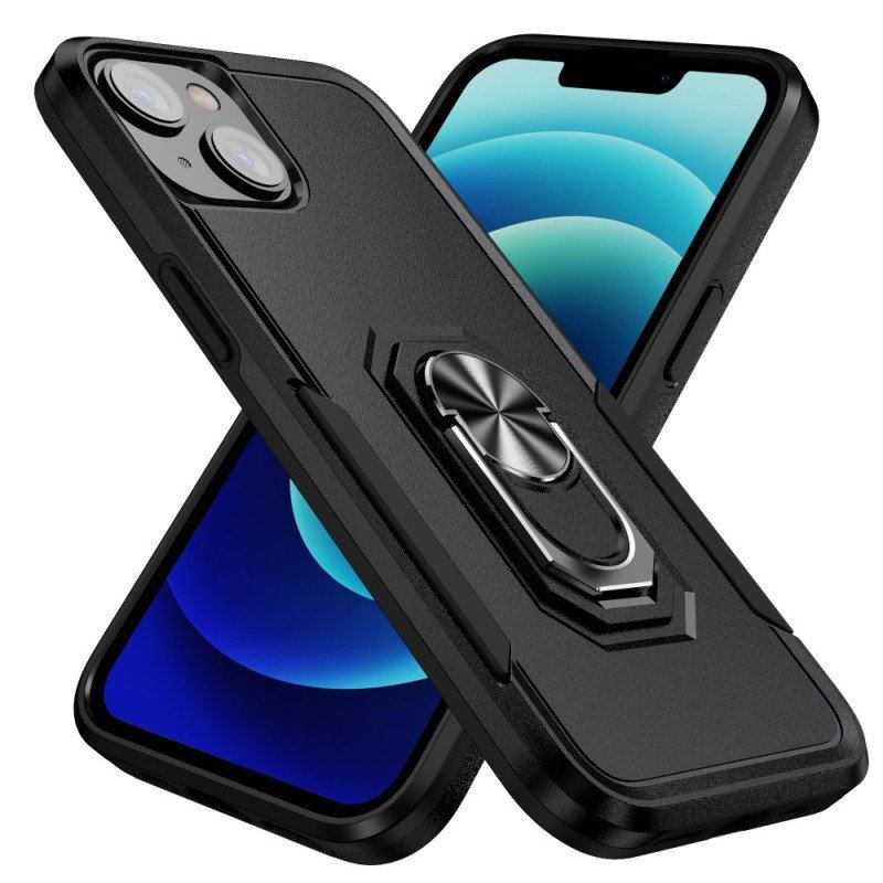 Skal iPhone 15 Snygg Ringhållare